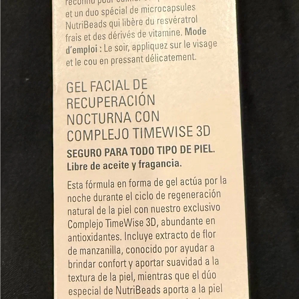 Timewise Nighttime Recovery New In Box